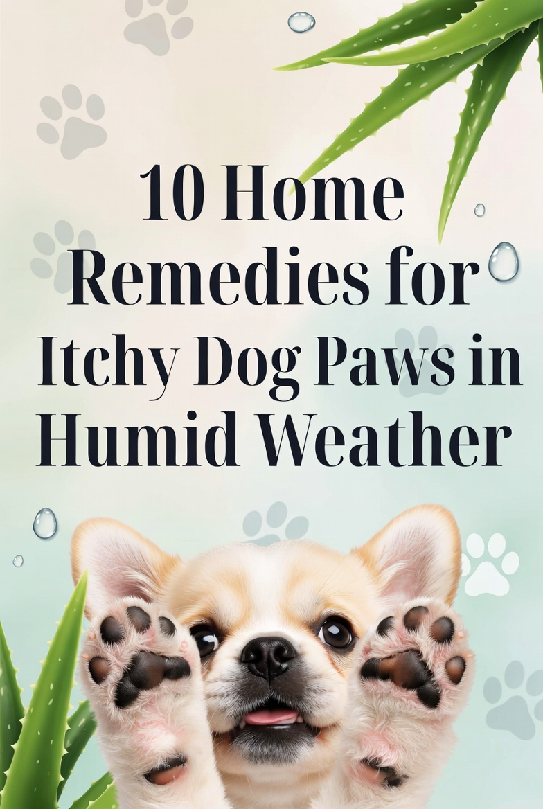 10 Home Remedies for Itchy Dog Paws in Humid Weather