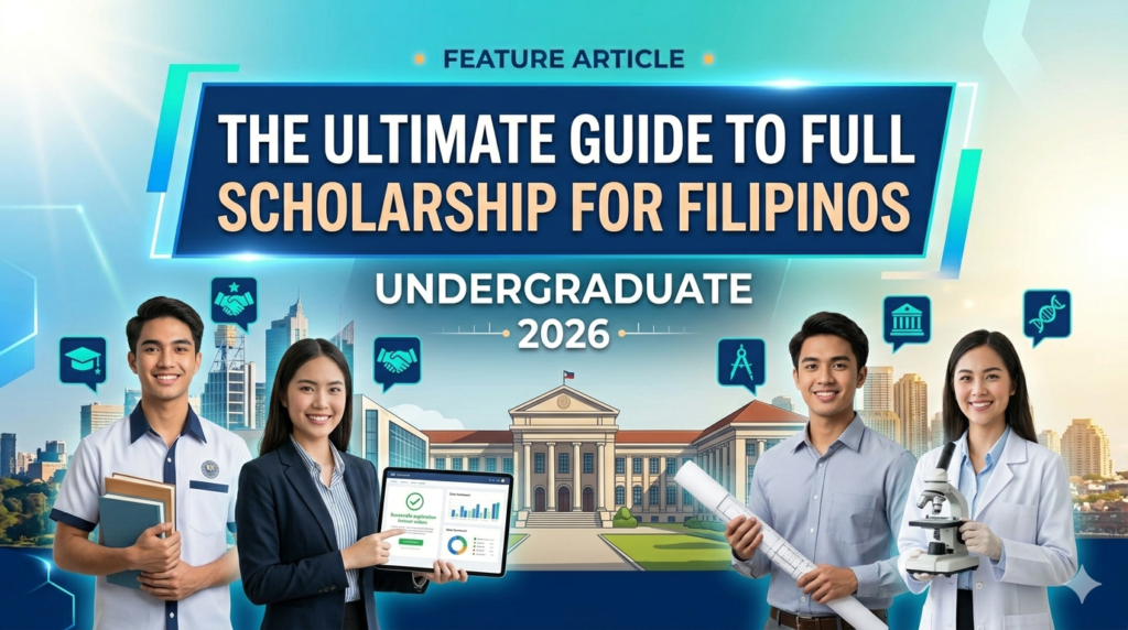 The Ultimate Guide to Full Scholarship for Filipinos 2026 Undergraduate