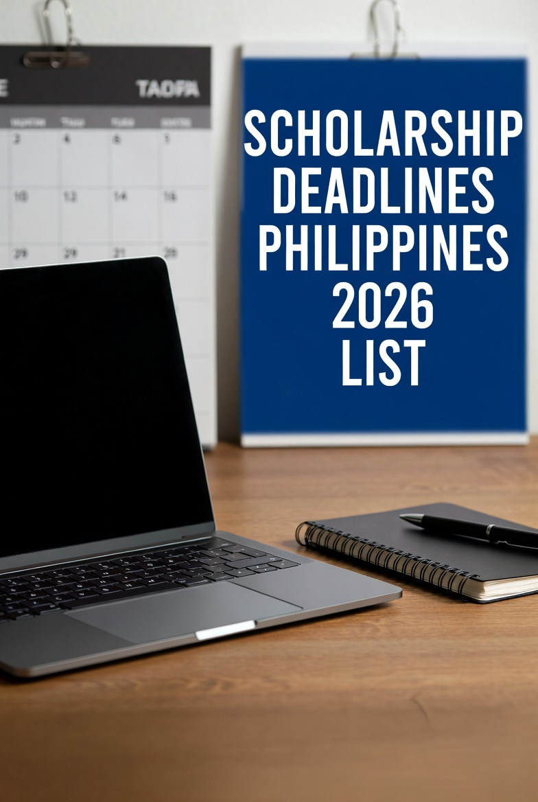 Scholarship Deadlines Philippines 2026 List