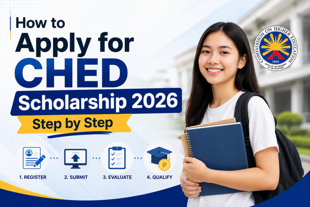 How to Apply for CHED Scholarship 2026 Step by Step