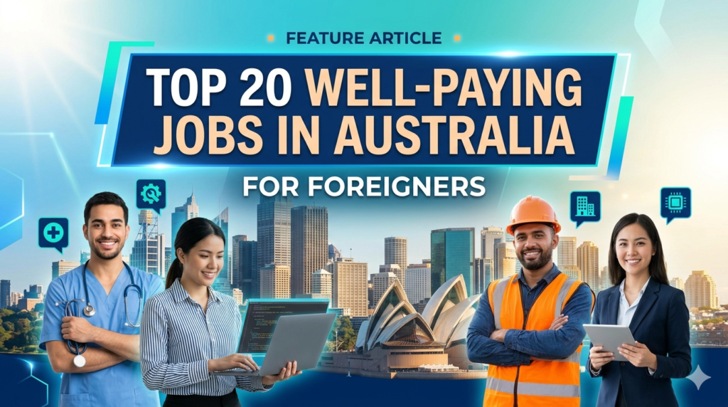 Top 20 Well-Paying Jobs in Australia for Foreigners